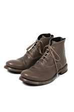 Load image into Gallery viewer, Portaille &quot;one make&quot; Lace Up Back Zip Boots (Soft Tanned Horse Leather / TAUPE)