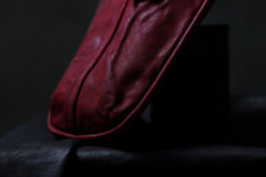 画像をギャラリービューアに読み込む, ISAMU KATAYAMA BACKLASH WAIST-HANG BAG / DOUBLE SHOULDER OBJECT DYED (RED)