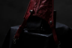 Load image into Gallery viewer, ISAMU KATAYAMA BACKLASH WAIST HANG BAG / DOUBLE-SHOULDER OBJECT DYED (RED)