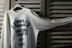 画像をギャラリービューアに読み込む, CHANGES VINTAGE REMAKE RAGLAN-DOLMAN SLEEVE SWEAT SHIRT (GREY x BEIGE)