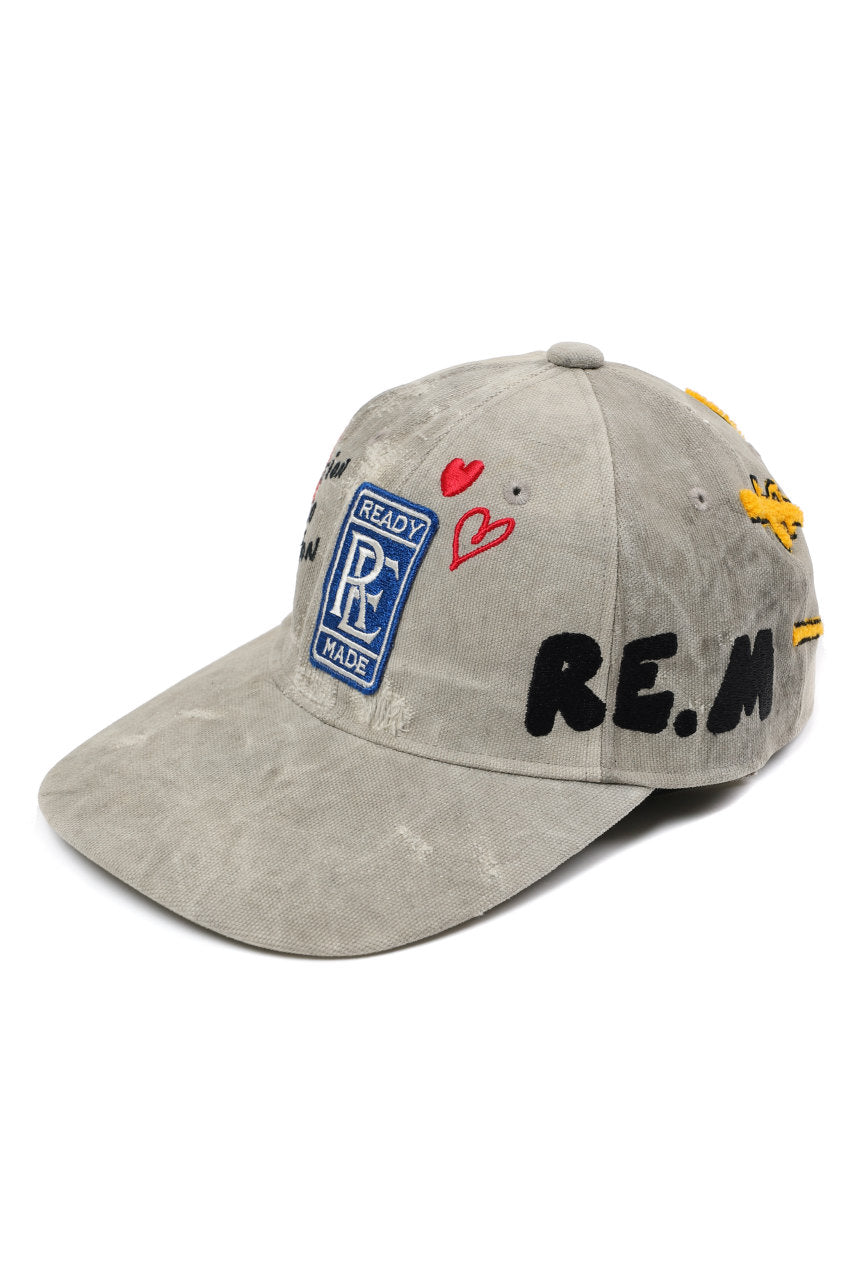READYMADE CAP (WHITE #A) – LOOM OSAKA