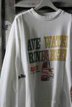 画像をギャラリービューアに読み込む, CHANGES VINTAGE REMAKE QUARTET PANEL LONG SLEEVE TEE (MULTI WHITE #beer)