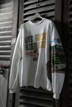 画像をギャラリービューアに読み込む, CHANGES VINTAGE REMAKE QUARTET PANEL LONG SLEEVE TEE (MULTI WHITE #beer)