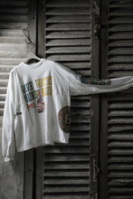 画像をギャラリービューアに読み込む, CHANGES VINTAGE REMAKE QUARTET PANEL LONG SLEEVE TEE (MULTI WHITE #beer)