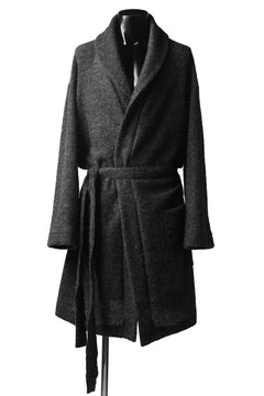 画像をギャラリービューアに読み込む, A.F ARTEFACT WARM KNIT GOWN COAT (GREY)