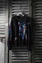 画像をギャラリービューアに読み込む, CHANGES VINTAGE REMAKE QUARTET PANEL LONG SLEEVE TEE (MULTI BLACK #A)