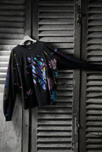 Load image into Gallery viewer, CHANGES VINTAGE REMAKE QUARTET PANEL LONG SLEEVE TEE (MULTI BLACK #A)