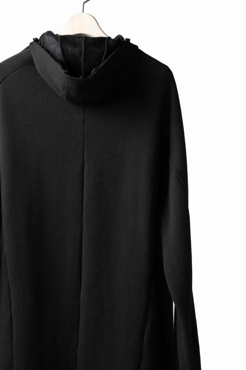 Load image into Gallery viewer, A.F ARTEFACT &quot;Trunk-Show&quot; NINJA MASK HOODIE TOPS / THERMOLITE® CORE (BLACK)