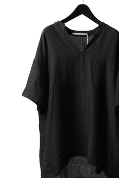 画像をギャラリービューアに読み込む, _vital minimal tunica tops / linen (BLACK)