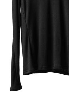 Load image into Gallery viewer, A.F ARTEFACT exclusive RAGLAN PULL OVER TOPS / COTTON MODAL RIB (BLACK)