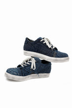 Load image into Gallery viewer, Portaille exclusive LEX-DIVO #705C:Re VINTAGE-CUSTOM SNEAKERS LOW (INDIGO)