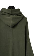 画像をギャラリービューアに読み込む, A.F ARTEFACT DOLMAN HOODIE PULLOVER / COPE KNIT JERSEY (KHAKI)