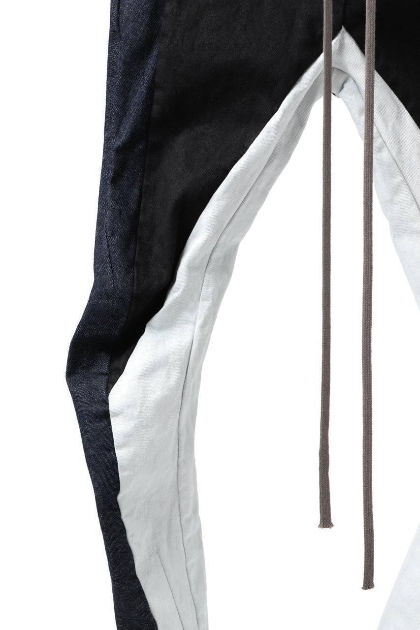 A.F ARTEFACT -thin-3D- WASHER DENIM ANATOMICAL PANTS (MIX)