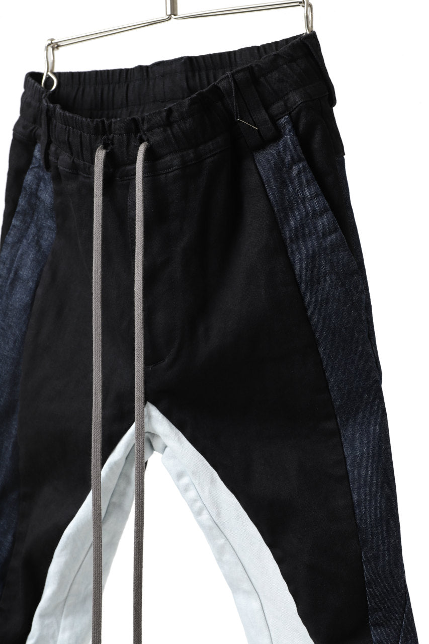 A.F ARTEFACT -thin-3D- WASHER DENIM ANATOMICAL PANTS (MIX)