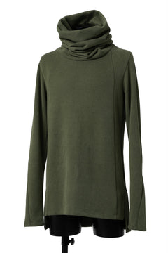 Load image into Gallery viewer, A.F ARTEFACT TURTLE NECK PULLOVER / COPE KNIT JERSEY (KHAKI)