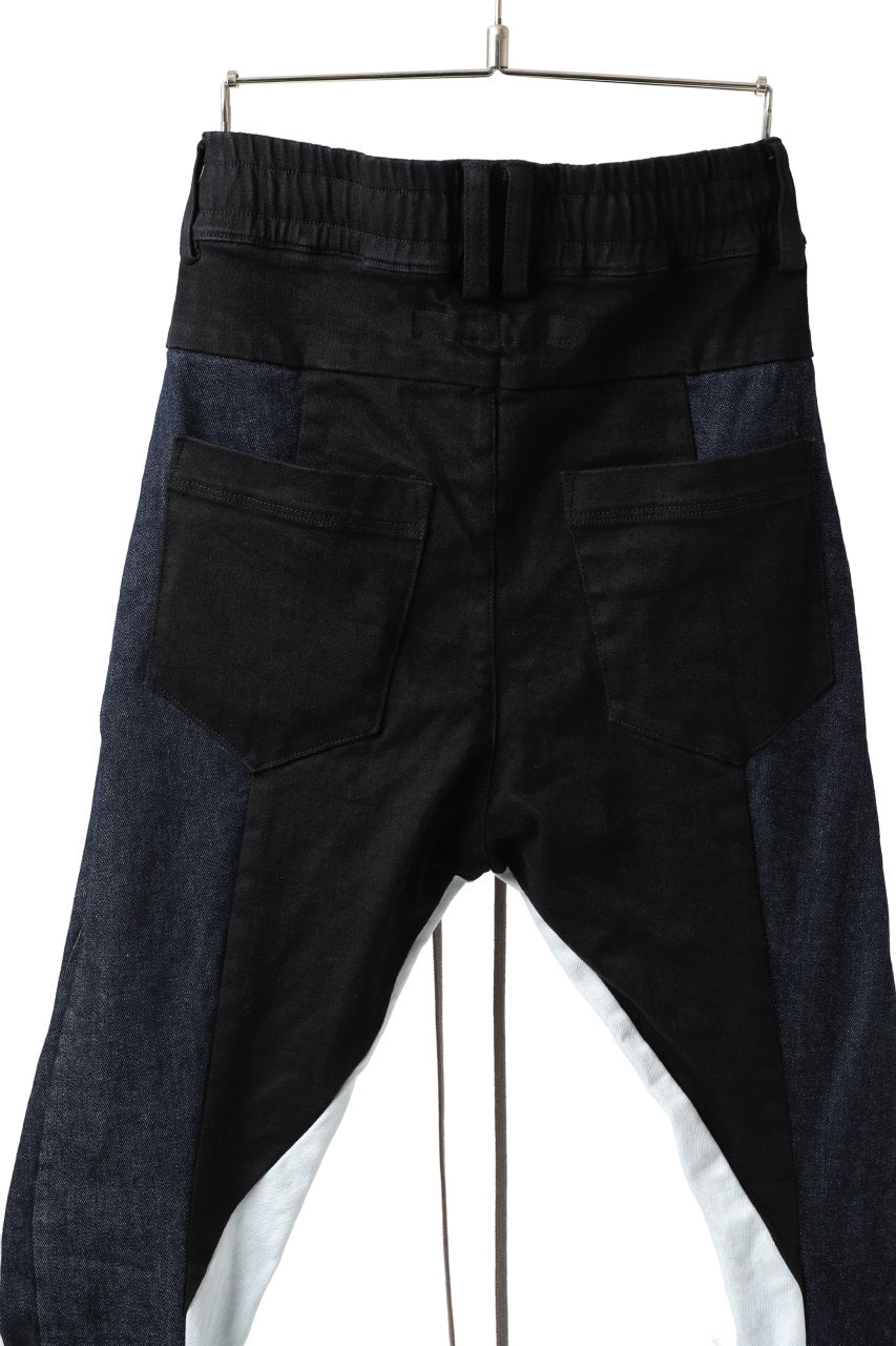 A.F ARTEFACT -thin-3D- WASHER DENIM ANATOMICAL PANTS (MIX)