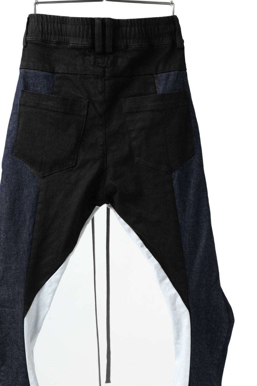 A.F ARTEFACT -thin-3D- WASHER DENIM ANATOMICAL PANTS (MIX)