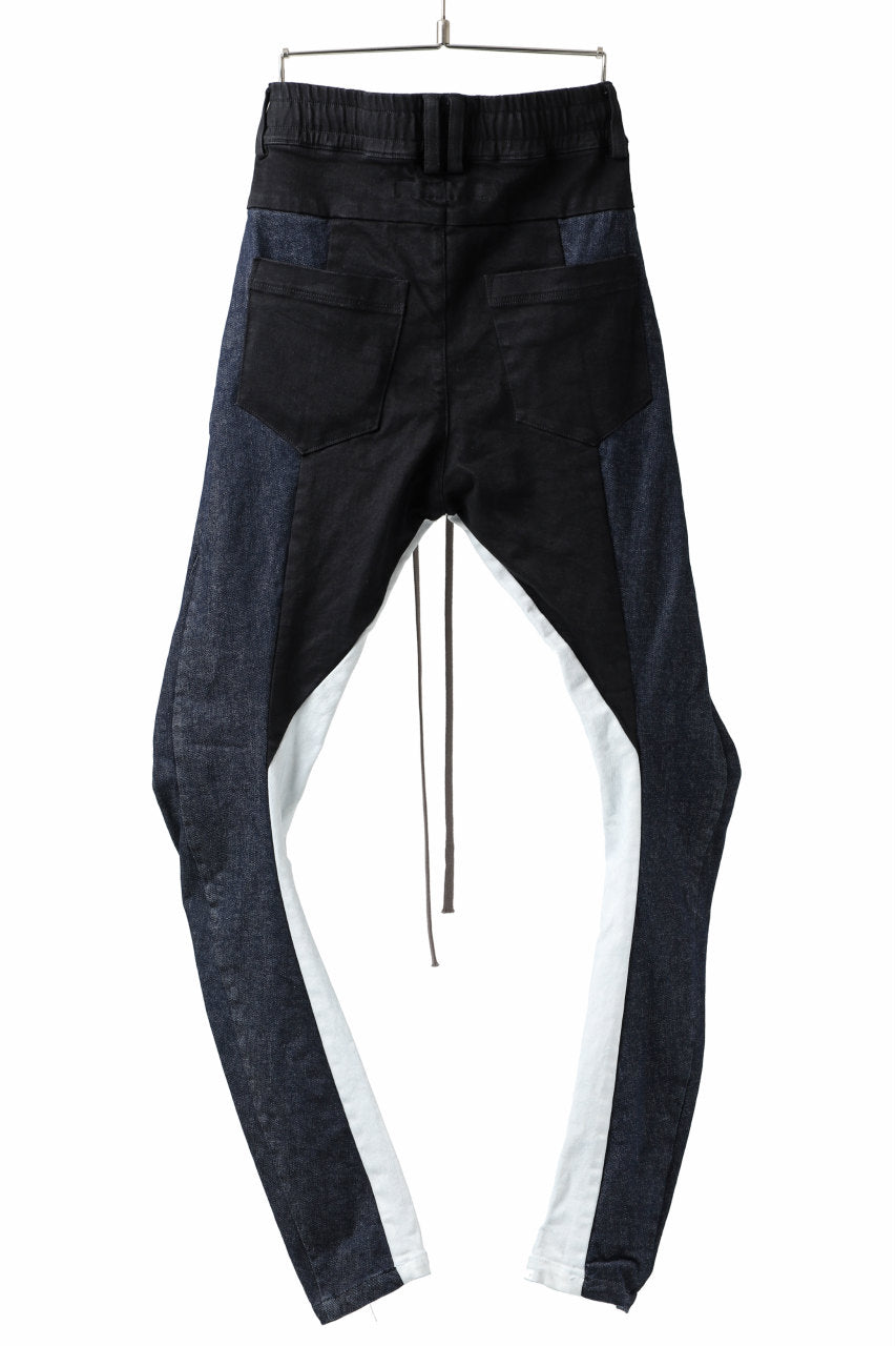 A.F ARTEFACT -thin-3D- WASHER DENIM ANATOMICAL PANTS (MIX)