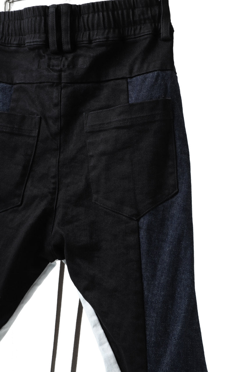 A.F ARTEFACT -thin-3D- WASHER DENIM ANATOMICAL PANTS (MIX)