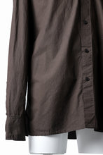 Load image into Gallery viewer, RUNDHOLZ DIP REGULAR COLLAR SHIRT / DYED C-CLOTH (RUST)