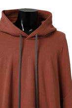 Load image into Gallery viewer, A.F ARTEFACT DOLMAN HOODIE PULLOVER / COPE KNIT JERSEY (ORANGE)