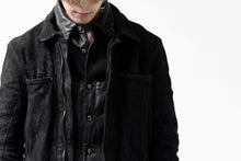 画像をギャラリービューアに読み込む, incarnation REVERSE HORSE SKIN JEAN JACKET JJ-1Z (BLACK)