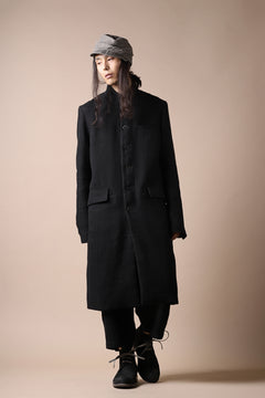 Load image into Gallery viewer, Aleksandr Manamis Lean Dart Coat (BLACK)