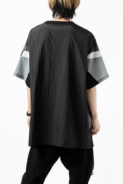 画像をギャラリービューアに読み込む, FACETASM NYLON PATCH WORK TOPS (BLACK)