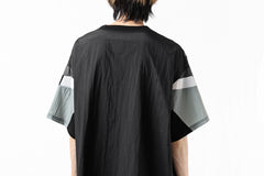 画像をギャラリービューアに読み込む, FACETASM NYLON PATCH WORK TOPS (BLACK)