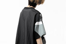 画像をギャラリービューアに読み込む, FACETASM NYLON PATCH WORK TOPS (BLACK)