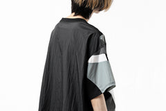 画像をギャラリービューアに読み込む, FACETASM NYLON PATCH WORK TOPS (BLACK)