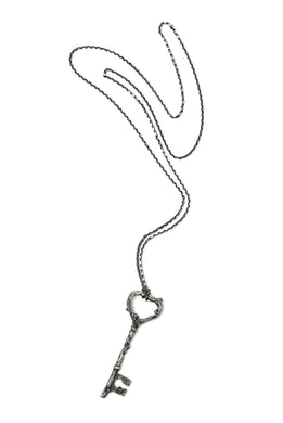Holzpuppe Barnacles Rusted Key Pendant Necklace (KN-607)