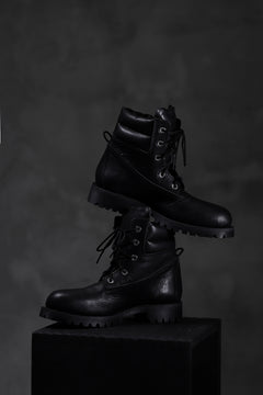 画像をギャラリービューアに読み込む, Portaille exclusive LEX-W20 TREK Laced Boots / VACCHETTA SMOOTH (BLACK)