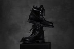 画像をギャラリービューアに読み込む, Portaille exclusive LEX-W20 TREK Laced Boots / VACCHETTA SMOOTH (BLACK)