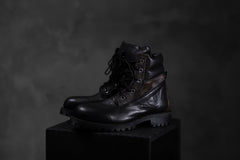 画像をギャラリービューアに読み込む, Portaille exclusive LEX-W20 TREK Laced Boots / VINTAGE &quot;re-build&quot; (BLACK / XXX)