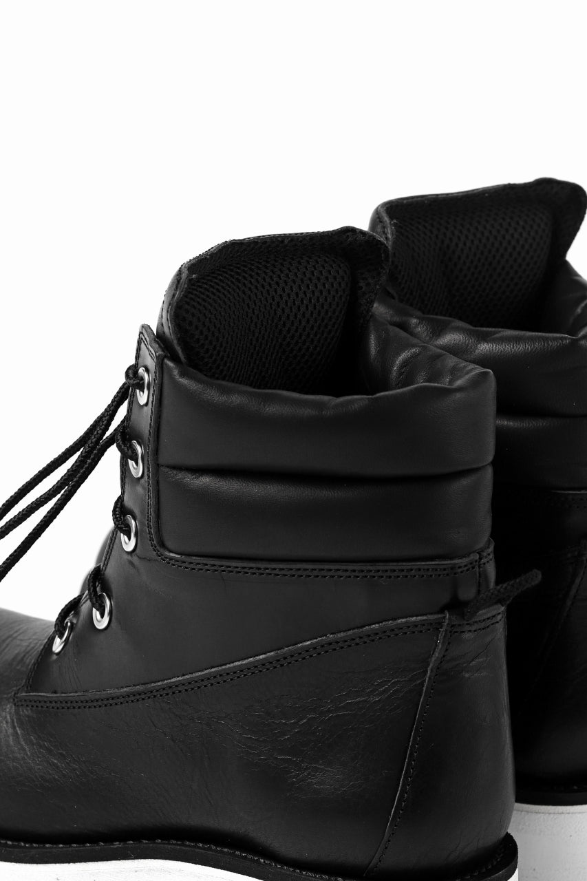 Portaille exclusive LEX-W20 TREK Laced Boots / VACCHETTA VB WHITE EDITION.
