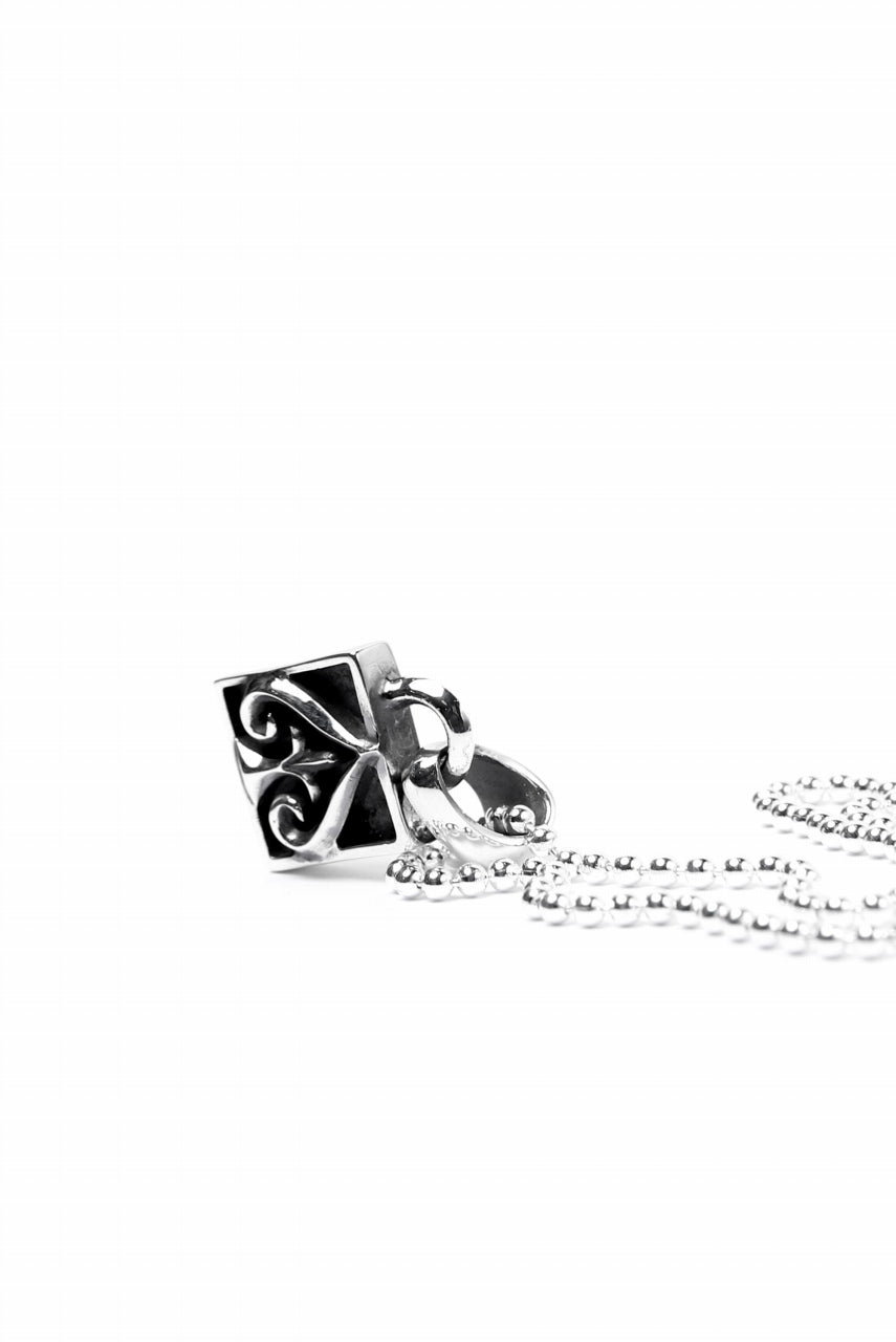 Loud Style Design - GET IN THE RING "ACE BOX" SILVER PENDANT