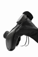 画像をギャラリービューアに読み込む, 【予約商品】Portaille exclusive PL20 Asymmetry Layered Zip Boots (GUIDI FIORE / NERO)