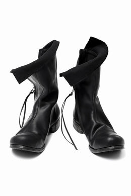 [Reserved Items] Portaille exclusive PL20 Asymmetry Layered Zip Boots (GUIDI FIORE / NERO)