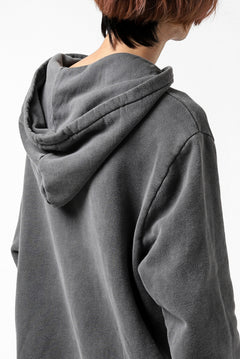 画像をギャラリービューアに読み込む, daub exclusive DYEING HOODIE PULLOVER / COTTON FLEECY (GREY)