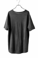 画像をギャラリービューアに読み込む, daub DYEING T-SHIRT SCAR STITCHED / CL-JERSEY (GREY)