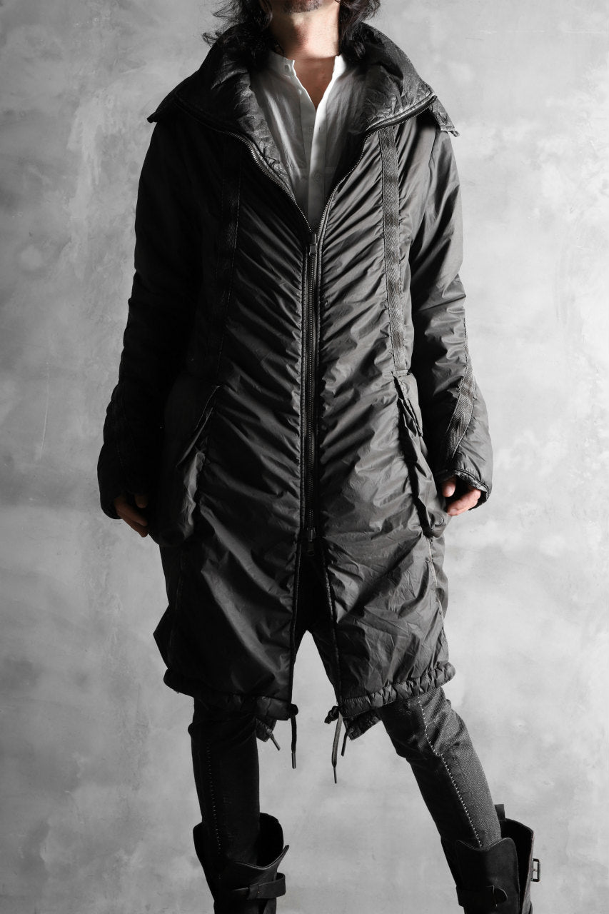 masnada REVERSIBLE PUFFER PADDED MODS COAT / WATER RESISTENT (LEGION)