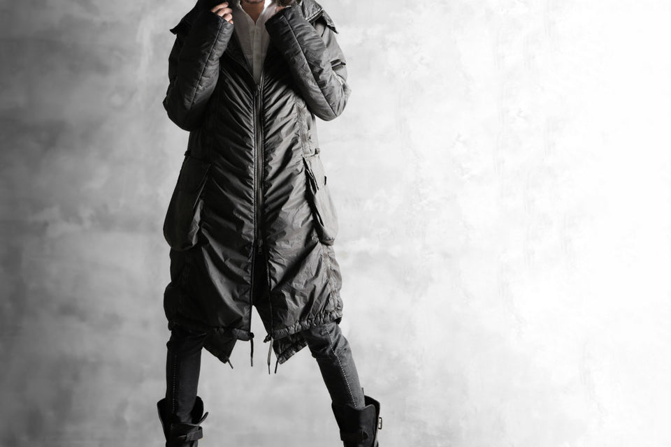 Load image into Gallery viewer, masnada REVERSIBLE PUFFER PADDED MODS COAT / WATER RESISTENT (LEGION)