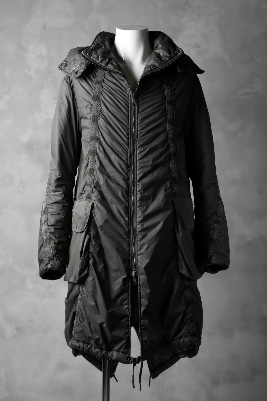 masnada REVERSIBLE PUFFER PADDED MODS COAT / WATER RESISTENT (LEGION)