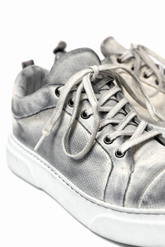 Load image into Gallery viewer, masnada LOW CUT SNEAKER / PELLE DI PECORA (DIRTY WHITE)