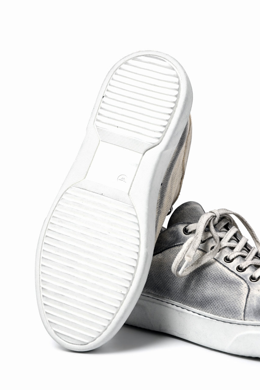 Load image into Gallery viewer, masnada LOW CUT SNEAKER / PELLE DI PECORA (DIRTY WHITE)
