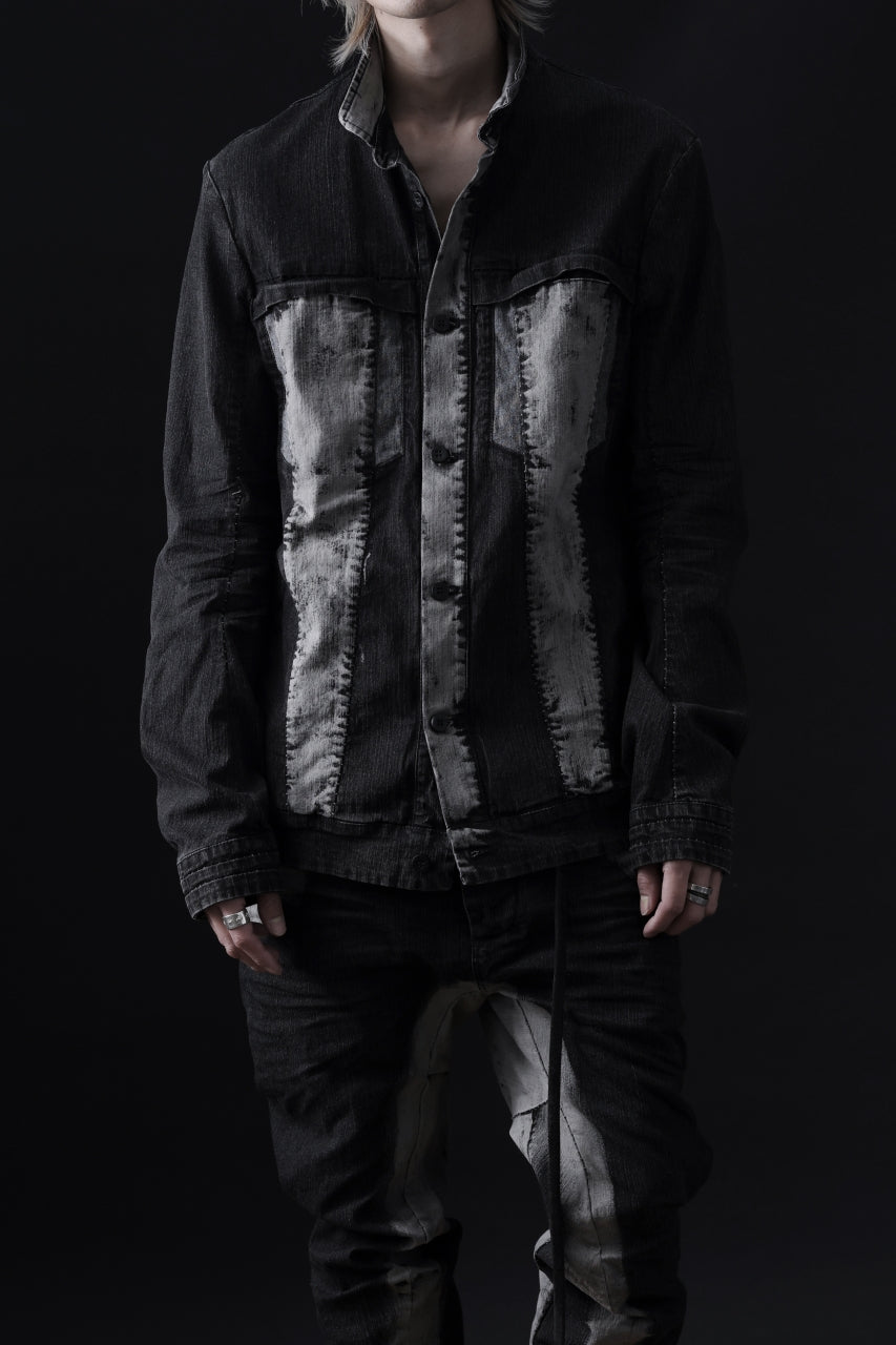 masnada JEANS JACKET / REPURPOSED STRETCH JEANS (CORRODED)の商品
