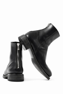 Load image into Gallery viewer, Portaille DRAPE BOOTS / ITALIAN VACHETTA-SMOOTH (BLACK)