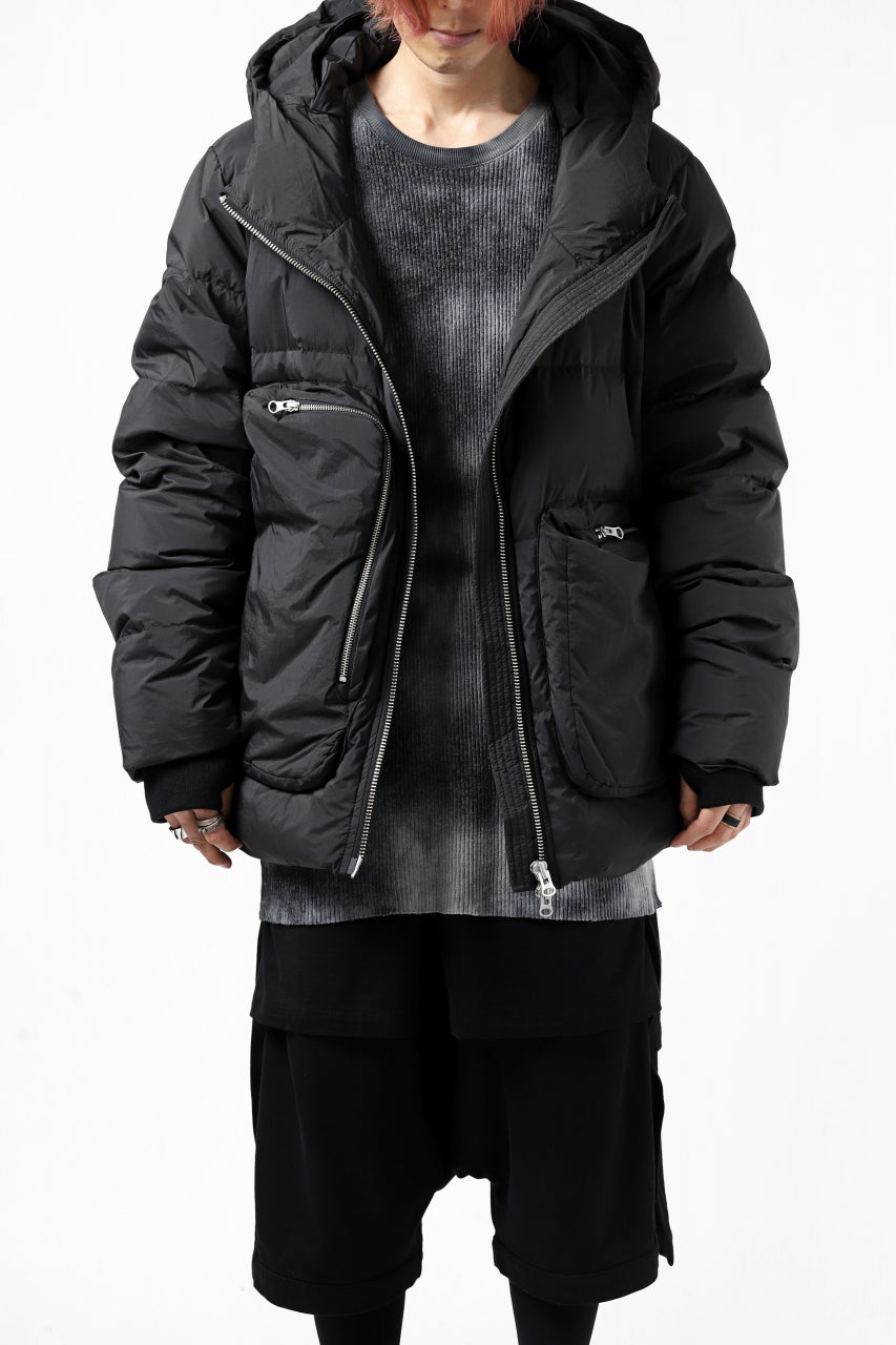 thomkrom RADICAL POCKET DOWN JACKET (BLACK)