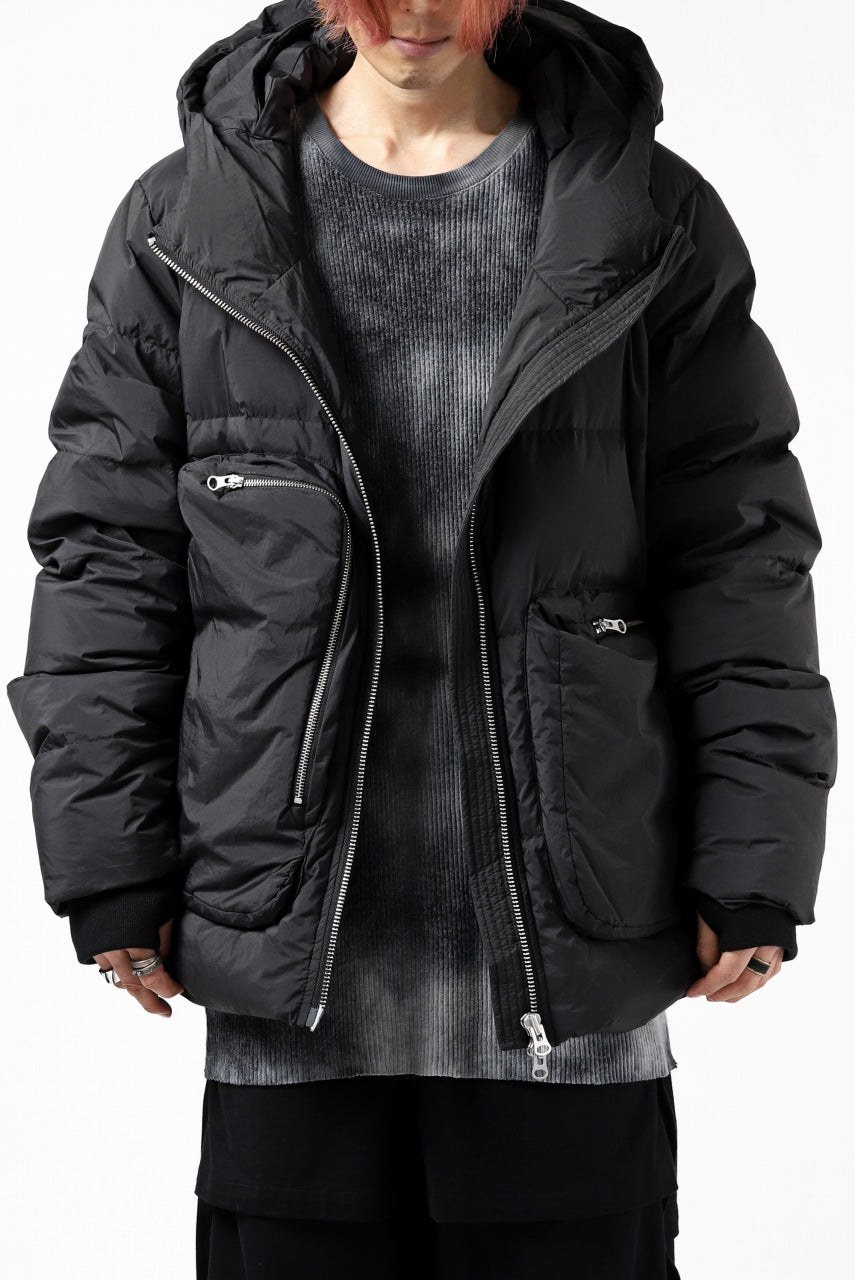 thomkrom RADICAL POCKET DOWN JACKET (BLACK)